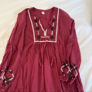 Old Navy Cabernet tunic